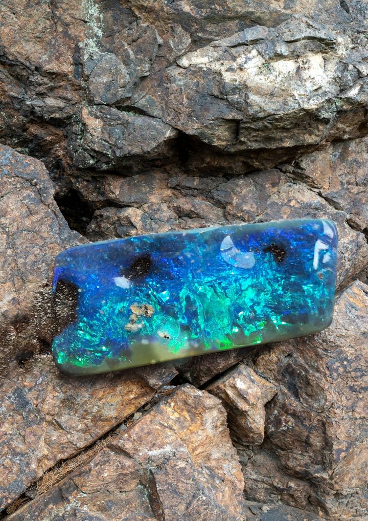 Ein australischer Boulder-Opal